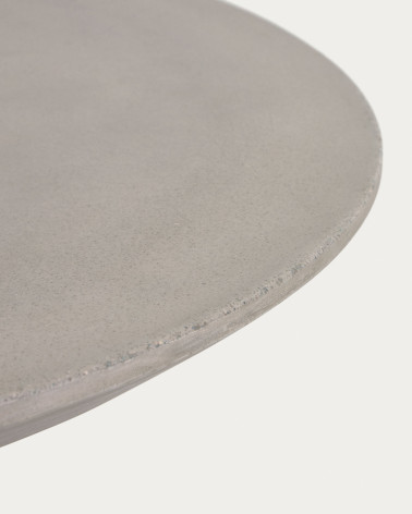 Itai outdoor round cement table, Ă 90 cm