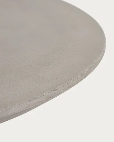 Itai outdoor round cement table, Ă 90 cm