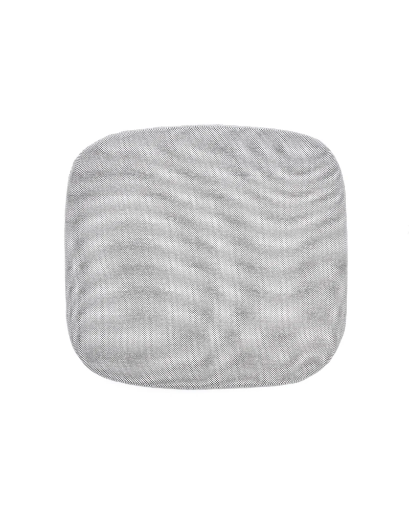 Joncols chair cushion in grey, 43 x 41 cm