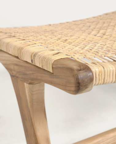 Beida solid teak armchair