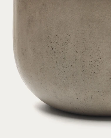 Garbet cement coffee table, Ă 60 cm