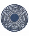 Koberec Illusion, Modrý, 160 x 160 cm, AFKLiving