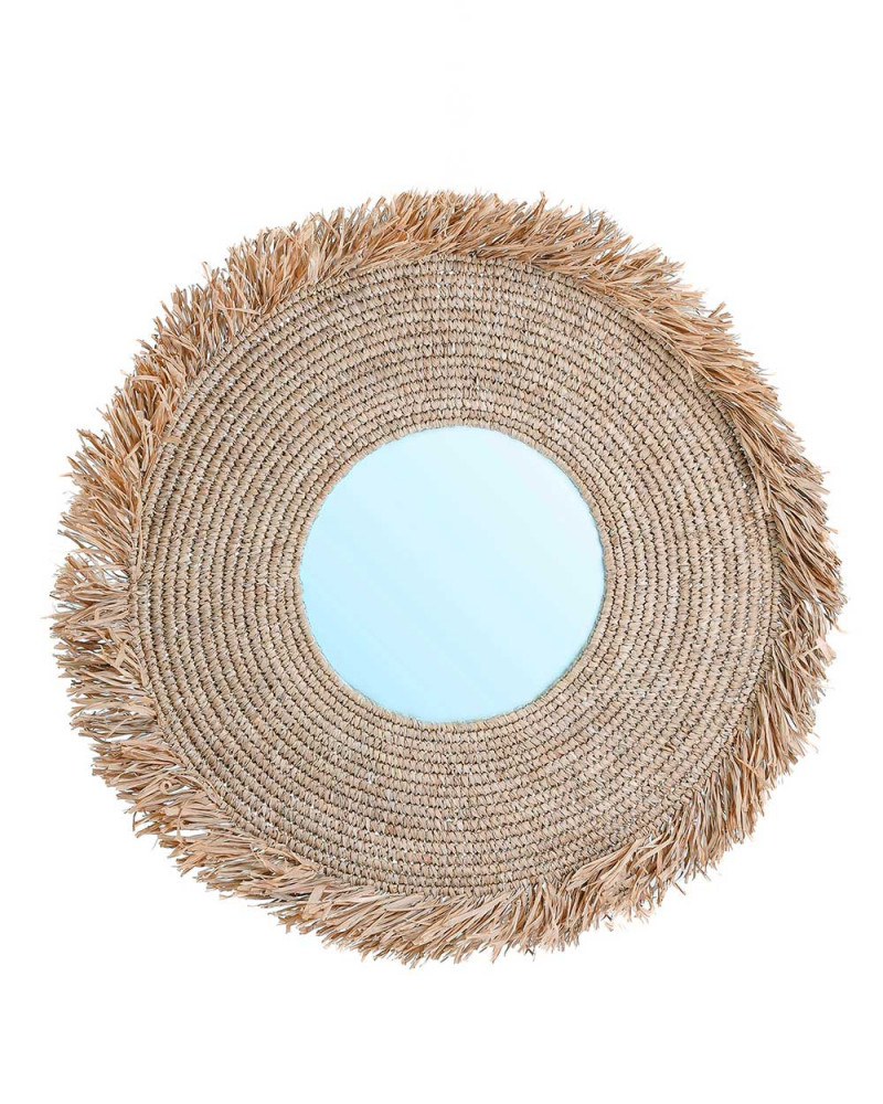 Fotografia produktu: Zrkadlo Yema, priemer 60 cm, Prírodné, Bazar Bizar