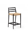 Barová stolička Analy, čierna, 70 cm, Kave Home