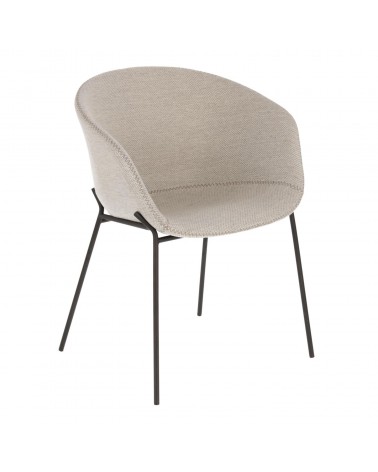 Light grey Yvette armchair