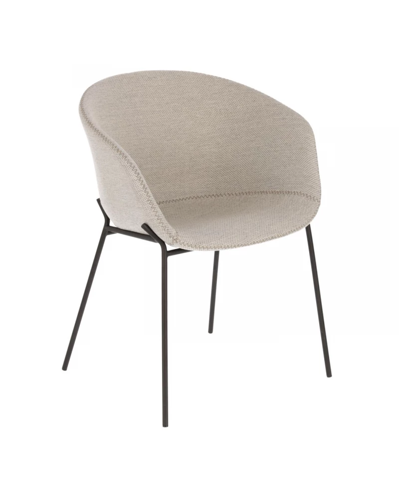 Light grey Yvette armchair