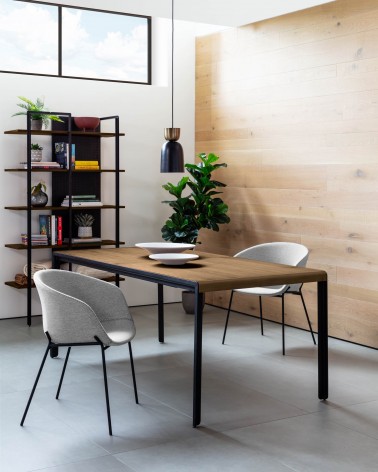 Light grey Yvette armchair