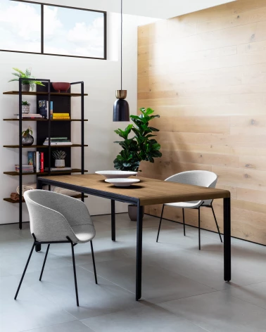 Light grey Yvette armchair