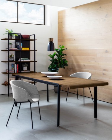 Light grey Yvette armchair