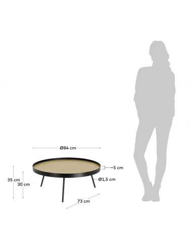 Nenet coffee table Ø 84 cm