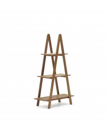 Victora outdoor shelving unit made from solid acacia wood, 80 x 140 cm