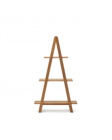 Victora outdoor shelving unit made from solid acacia wood, 80 x 140 cm