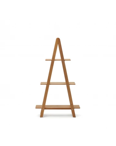 Victora outdoor shelving unit made from solid acacia wood, 80 x 140 cm