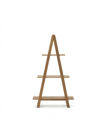 Victora outdoor shelving unit made from solid acacia wood, 80 x 140 cm