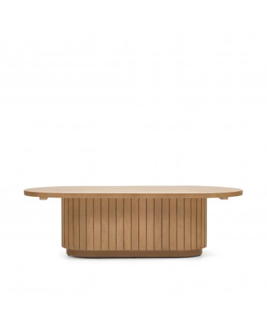 Licia solid mango wood coffee table, 120 x 60 cm