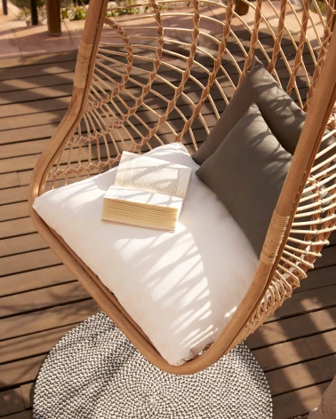 Ekaterina hanging rattan chair
