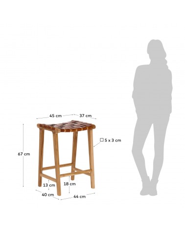 Calixta 67 cm high stool
