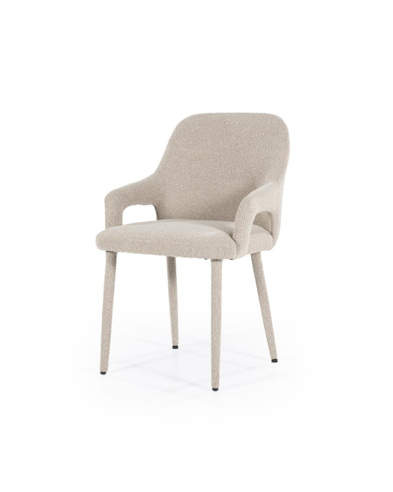 Fotografia produktu: Stolička s podrúčkami Fika, Taupe, By-Boo