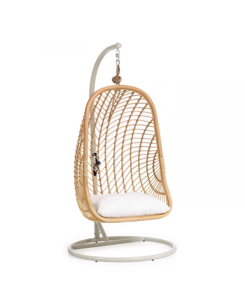 Ekaterina hanging chair with base
