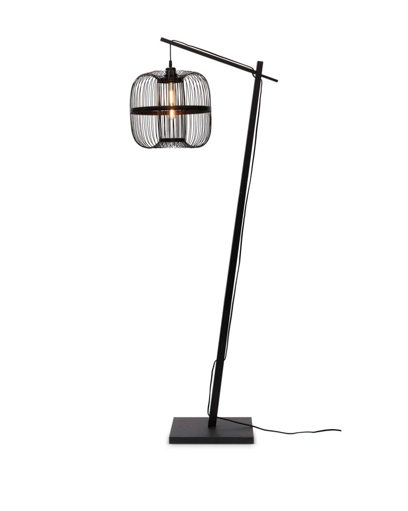 Fotografia produktu: Stojaca lampa Hokkaido, čierna, výška 176 cm, Good&Mojo