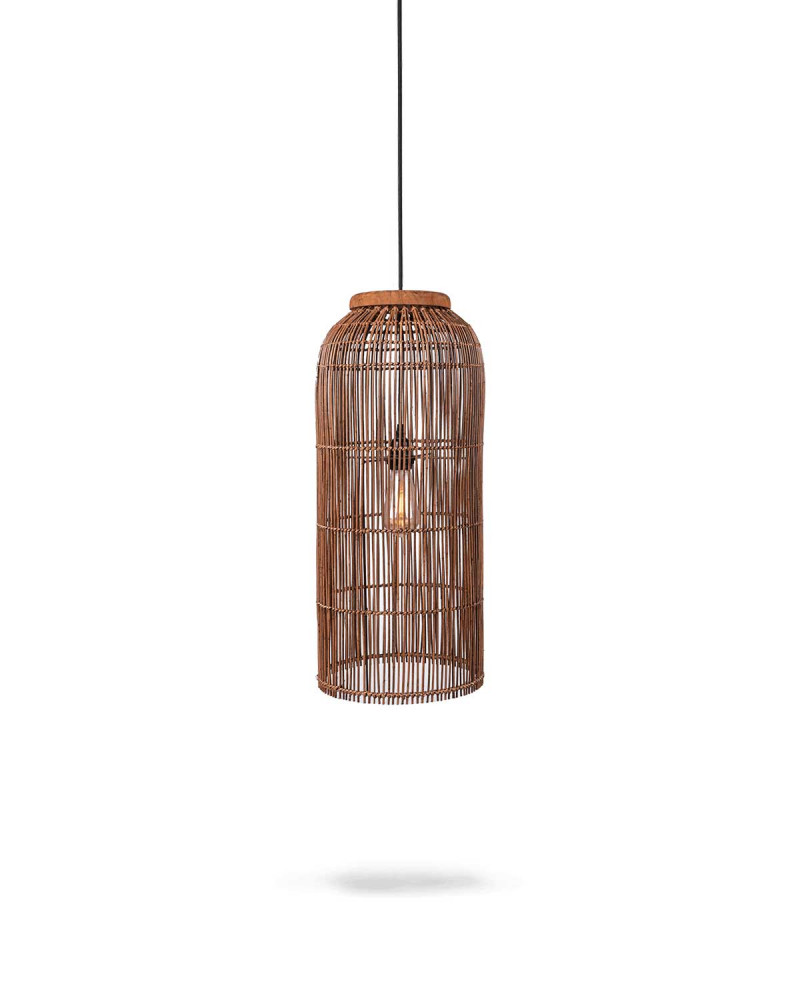 Fotografia produktu: Závesná lampa Aura Slim L, hnedá, dBodhi