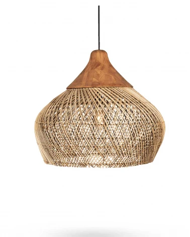 Závesná lampa Harp, béžová,...