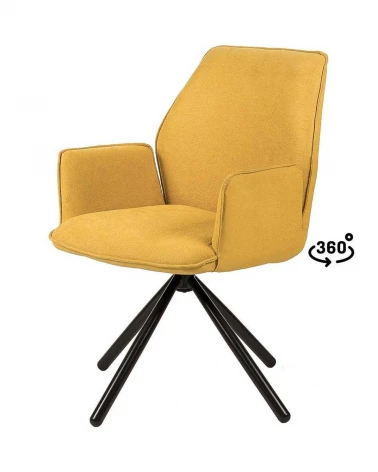 Otočná stolička Carlyn,...