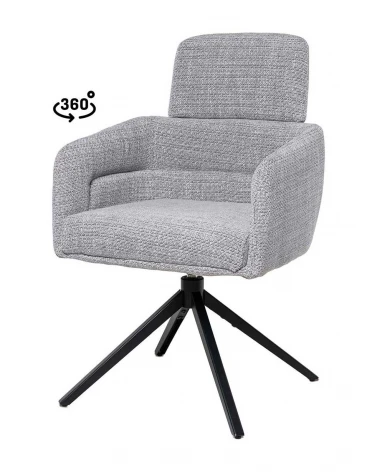 Otočná stolička Janice,...