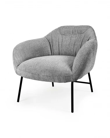 Kreslo Namur, Sivé, Somcasa