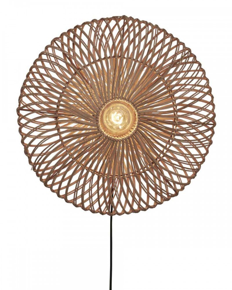 Fotografia produktu: Nástenná lampa Zanzibar, Prírodná, Good&Mojo