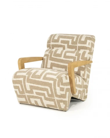 Kreslo Olek, Svetlo hnedý...