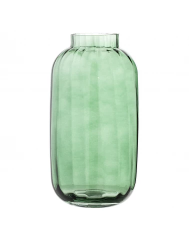 Zelená sklenená váza Nadena, v. 32cm, Bloomingville LAAV 321