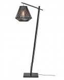 Stojacia lampa Merapi 150 cm, Čierna, Good&Mojo