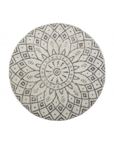 Okrúhly koberec, pr.120 cm,  Bloomingville LAAV 371