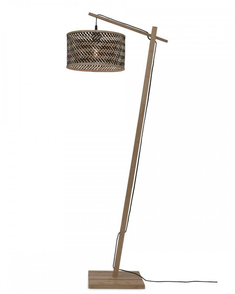 Fotografia produktu: Stojacia lampa Java S 150 cm, Čierna/prírodná, Good&Mojo