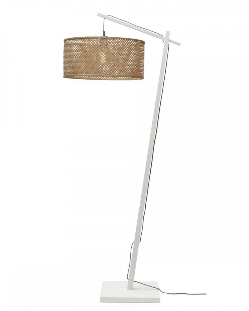 Fotografia produktu: Stojacia lampa Java L 176 cm, Biela/prírodná, Good&Mojo