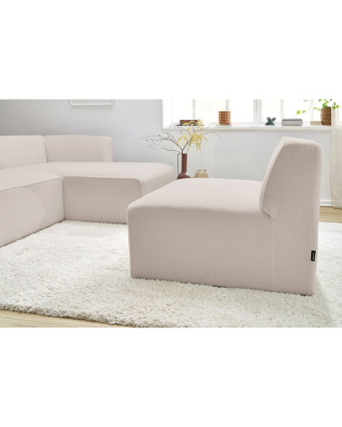 Sedací modul MEGEVE béžová – buklé