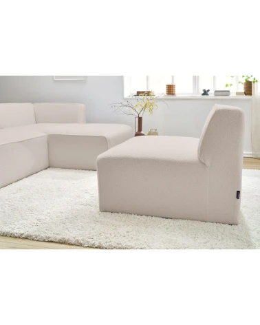Sedací modul MEGEVE béžová – buklé