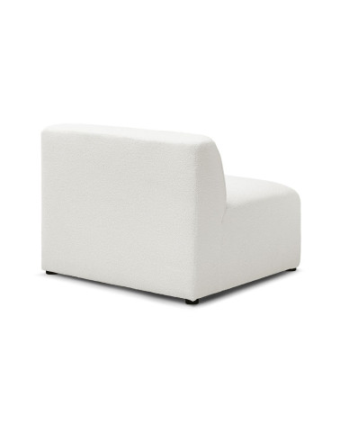 Sedací modul MEGEVE biela – buklé