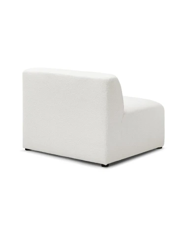 Sedací modul MEGEVE biela – buklé