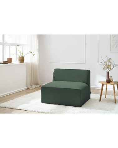 Sedací modul MEGEVE zelená – melír