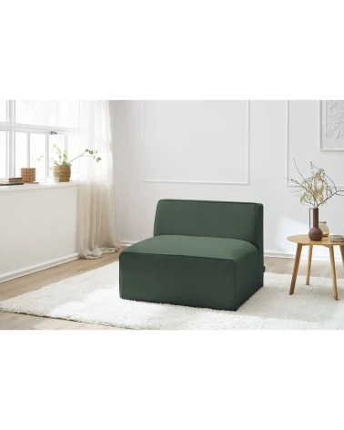 Sedací modul MEGEVE zelená – melír