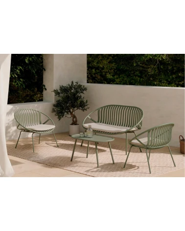 Záhradný set IBIZA zelený – polypropylén