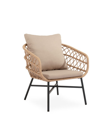Záhradný set PERUGIA čierny – somcasa