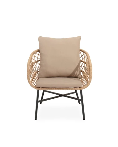 Záhradný set PERUGIA čierny – somcasa