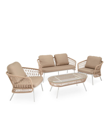 Záhradný set ODESA biely – somcasa
