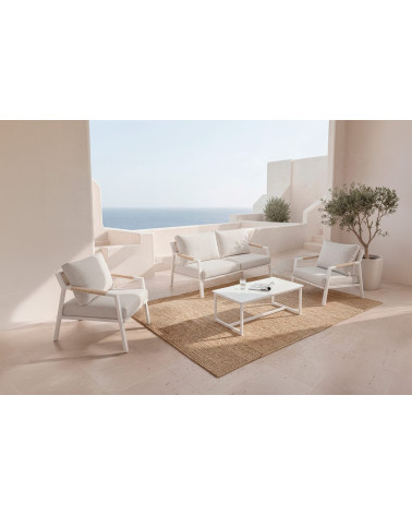 Záhradný set MUSCAT biely – somcasa