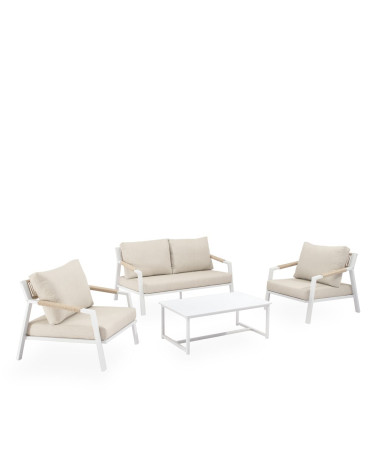 Záhradný set MUSCAT biely – somcasa