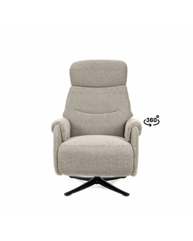 Relaxačné kreslo TAMIKO tmavobéžové – somcasa