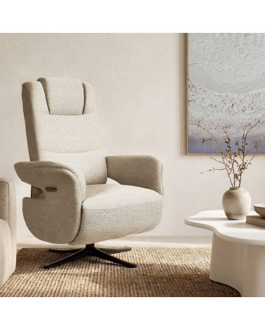 Relaxačné kreslo SATOMI béžové – somcasa